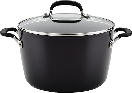 KitchenAid - Hard Anodized Nonstick Stockpot with Lid (7.6L/8qt)