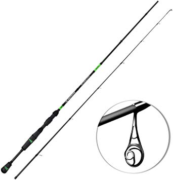 KastKing Resolute Fishing Rods, Spinning Rods & Casting Rods, Ultra-Sensitive IM7 Carbon Fishing Rod Blanks, American Tackle Guides, American Tackle 2pc Bravo Reel Seat, 2pc Designs