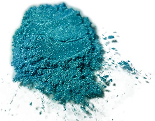 BLACK DIAMOND PIGMENTS 42g/1.5oz Blue/Green Mica Powder Pigment (Epoxy,Resin,Soap,Plastidip)