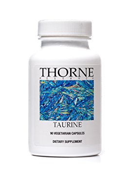 Thorne Research - Taurine - Amino Acid Supplement to Support Heart, Nerve, and Liver Health - 90 Capsules