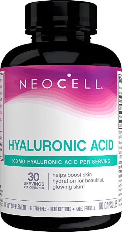 Neocell Hyaluronic Acid From Rooster Comb, 100 Mg, 60 Count
