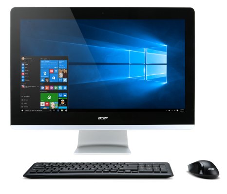 Acer Aspire AIO Desktop, 23.8-inch Full HD, Core i5-6400T, NVIDIA 940M, 8GB DDR4, 1TB HDD, Win10, AZ3-715-UR61
