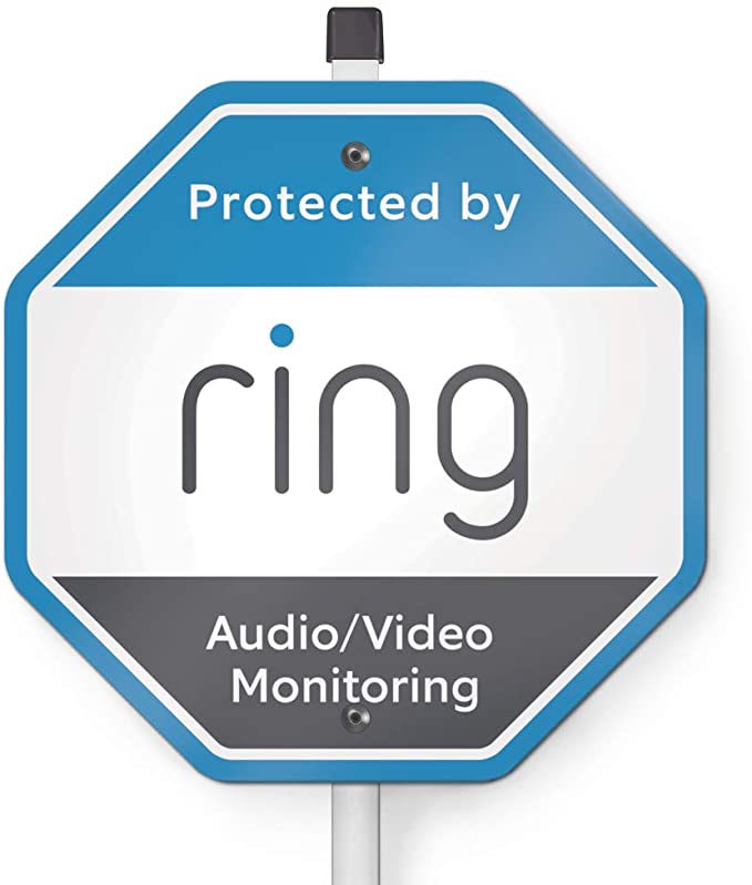 Ring Security Yard Sign