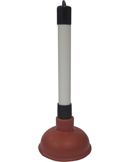 LDR 512 3110 Handy Sink Plunger, 4-Inch Cup with 9-Inch Solid Plastic Handle