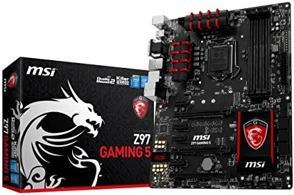 MSI Z97 Intel LGA 1150 DDR3 USB 3.0 ATX Gaming Motherboard