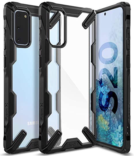 Ringke Fusion X Case Made for Galaxy S20 Only (2020) - Black