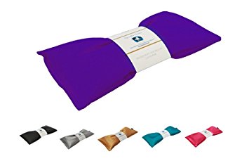 Lavender Eye Pillow - Migraine, Stress & Anxiety Relief - #1 Stress Relief Gifts For Women - Made In The USA,, Organic Flax Seed Filled! ON SALE!