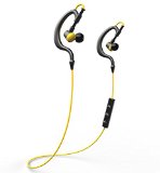 Bluetooth Headphones Liger XS2 SweatProof Wireless Bluetooth 41 Headphones Noise Cancelling Headphones w Microphone Great for Sports Running Gym Exercise -Wireless Bluetooth Earbuds Headset Earphones
