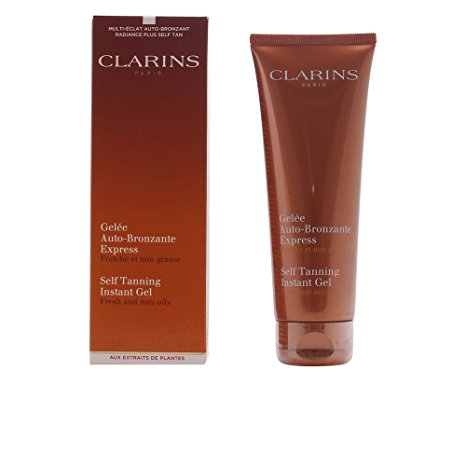 Clarins Self Tanning Instant Gel, 4.5-Ounce Box