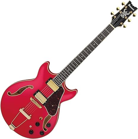 Ibanez AM Artcore Expressionist Hollow Body 6-String Electric Guitar (Cherry Red Flat, Right-Handed)