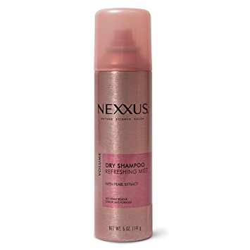 Nexxus Refreshing Dry Shampoo For Hair Volume, Hair Mist, Weightless Unscented Shampoo Spray 5 oz