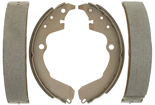 ACDelco 14785B Advantage Bonded Rear Brake Shoe Set with Hardware