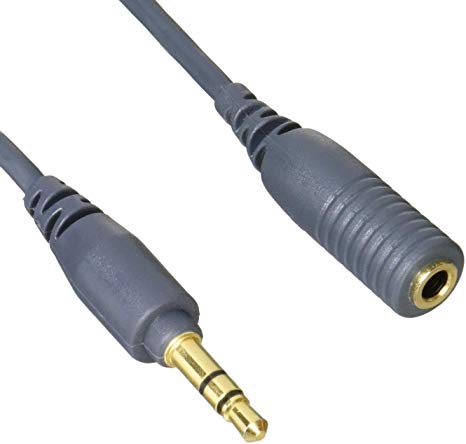 Shure EAC3GR 3-Foot Extension Cablefor SE110, SE210, SE310, SE420, SE530/530PTH & E500PTH Earphones (Gray)