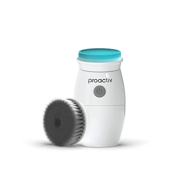 Proactiv Pore cleansing brush with soft cushion gel head and charcoal bristle head
