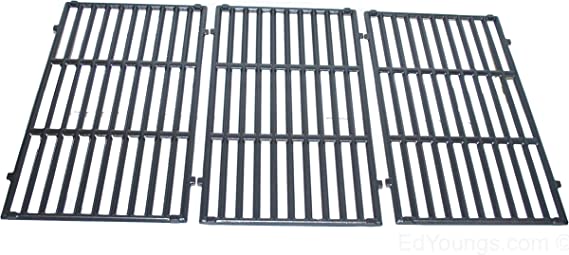 Weber 66097 11-1/4" x 18-3/4" Lightly Porcelain Enameled Cast Iron grates for Genesis II E-410