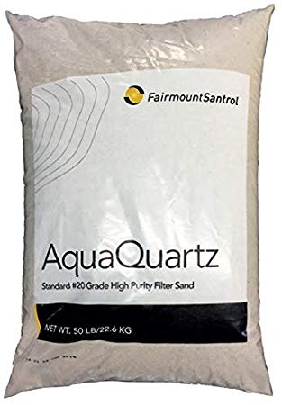 (GIGA-MARKET) AquaQuartz Commercial Residential Swimming Pool Filter Sand #20 Grade-50 lb Bag