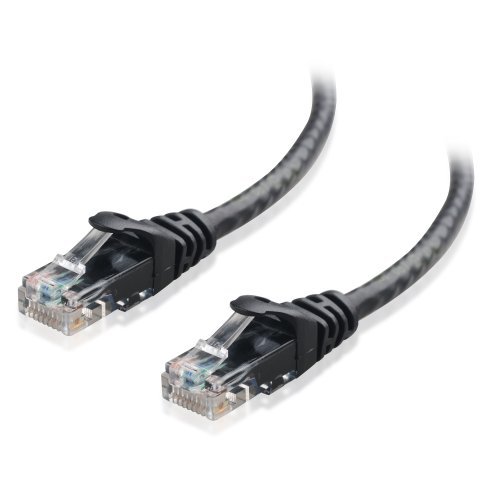 Cable Matters Cat6 Snagless Ethernet Patch Cable in Black 100 Feet