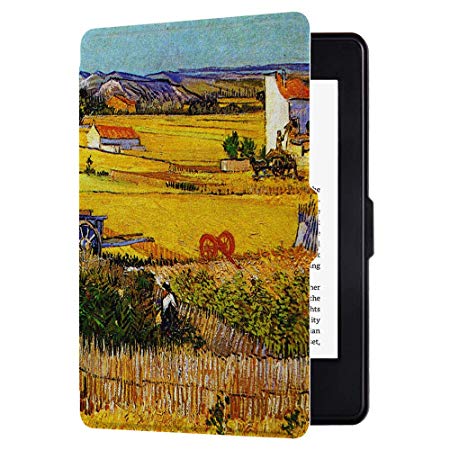 Huasiru Painting Case for Kindle Paperwhite, Harvest - fits All Paperwhite Generations Prior to 2018 (Will not fit All-New Paperwhite 10th Generation)