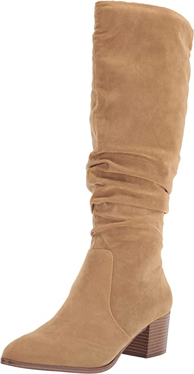 Amazon Essentials Women's Tall Block Heel Boots