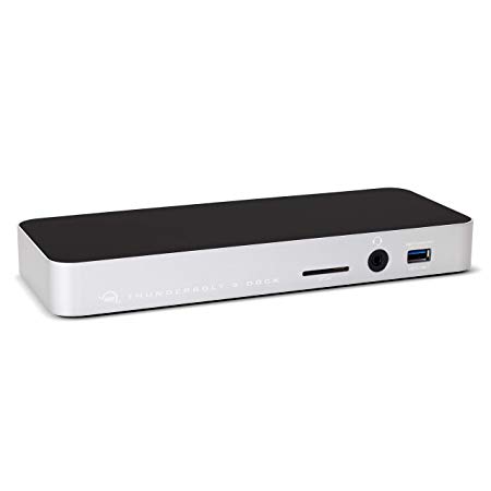 OTHER WORLD COMPUTING 12 Port Thunderbolt 3 Dock, Silver (OWCTB3DK12PSL)