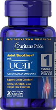 Puritan's Pride UC-II 40 mg Undenatured Type II Collagen -30 Capsules