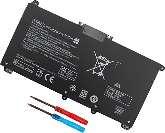 HT03XL L11119-855 Laptop Battery for HP Pavilion 14-CE 14-CF 14-DF 15-CS 15-DA 15-DB 15-DW 17-by 17-CA Series 15-CS0053CL 15-DW0033NR 15-DA0014DX L11421-542 L11421-2C2 HSTNN-UB7J HSTNN-DB8R HT03041XL