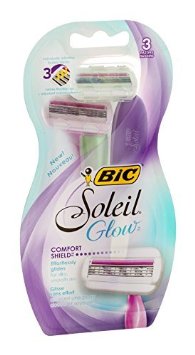 BiC Soleil Glow Razors - 3 ct