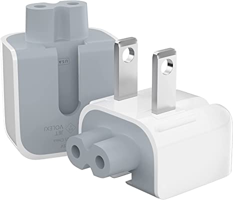 AC Power Adapter US Wall Folding Plug Duck Head, SEOYO Charge Adapter US Standard Plug Duck Head for MacBook Pro/MacBook Air/Mac iBook/iPhone/iPod/etc