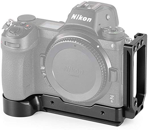 SMALLRIG Z6 / Z7 L-Bracket for Nikon Z6 and Nikon Z7 Camera, L-plate for Z6 / Z7 Camera with 1/4 Threaded Holes - 2258