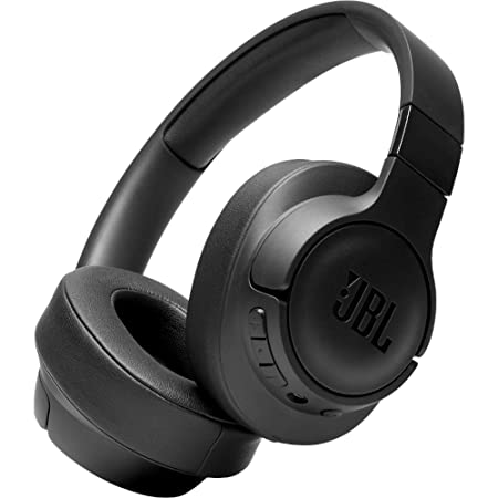 JBL Tune 700BT Over-Ear Wireless Headphones with 27-Hour Playtime, Multi-Point Connection & Quick Charging (Black)