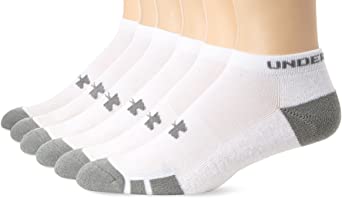 Under Armour mens Resistor No Show Socks (6 Pair)