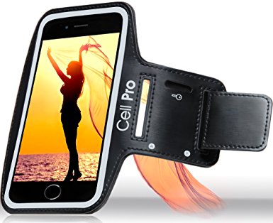 Samsung Note 4/ 5 Sports Armband for Running (5.5"), ID / Credit Card / Money Holder & Key Holder - Sweat Proof, Water Resistant, Reflective band(Jet black)