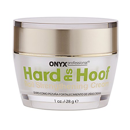 Hard As Hoof Nail Strengthening Cream with Coconut Scent Nail Strengthener & Nail Growth Cream Prevents Splits, Chips, Cracks & Strengthens Nails, 1 oz