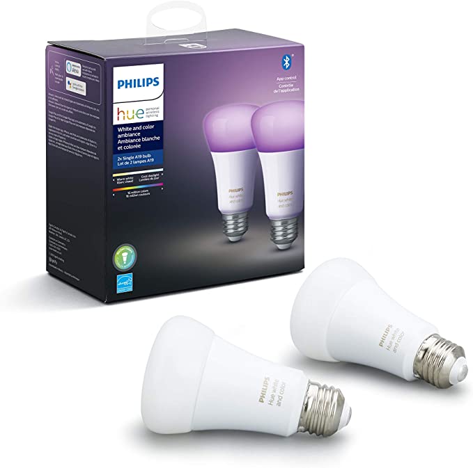 Philips HueWCA 9.5W A19 E26 2P CA