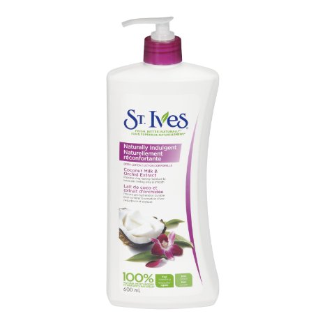 St. Ives Naturally Indulgent Coconut Milk & Orchid Extract Body Lotion 600ml