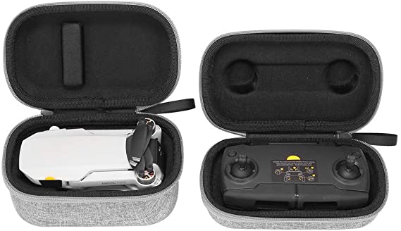 Anbee Mavic Mini Storage Case, Portable Waterproof Drone Body Case   Remote Controller Case Set for DJI Mavic Mini Drone (Grey)