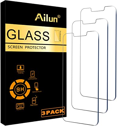 Ailun Glass Screen Protector Compatible for iPhone 13 mini [5.4 Inch] Display 2021 3 Pack Tempered Glass