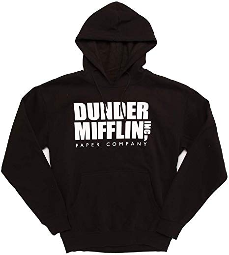 Ripple Junction The Office Dunder Mifflin Logo Adult Hoodie