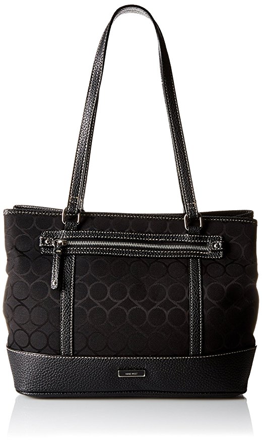 Nine West 9 Jacquard Tote Bag with Wristlet