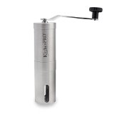 KitchenPRO Stainless Steel Manual Coffee Grinder - Aeropress Compatible