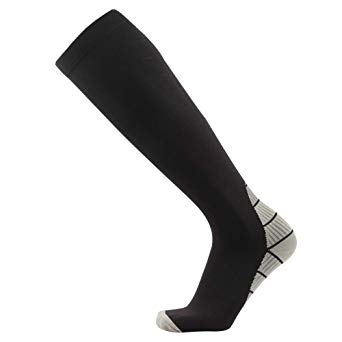 Athletic Compression Socks for Men & Women Medical Graduated 15-20-30 mmHg for Running,Nursing,Hiking,Recovery & Flight
