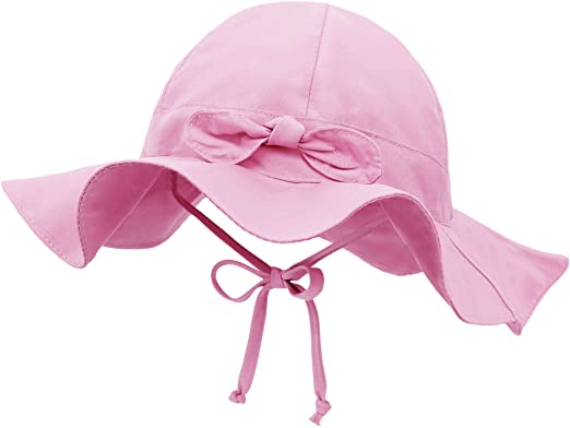 SimpliKids UPF 50  UV Sun Protection Wide Brim Baby Sun Hat