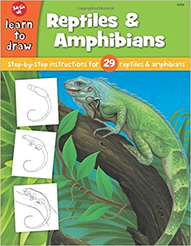 Learn to Draw Reptiles & Amphibians
