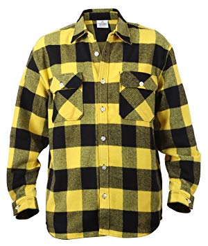 Rothco Heavy Weight Plaid Flannel Shirt