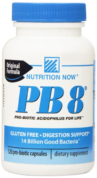 Nutrition Now Pb 8 Pro-biotic Acidophilus - 120 Capsules 120
