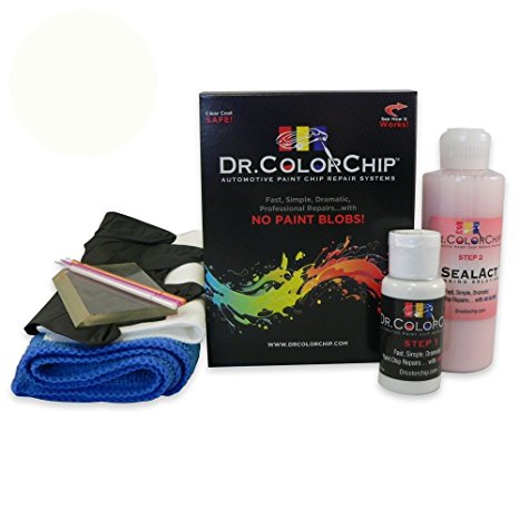 Dr. ColorChip Scion xD Automobile Paint - Super White 2 040 - Squirt-n-Squeegee Kit
