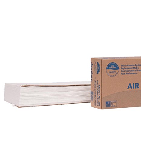 Aprilaire 201 Air Filter for Air Purifier Models, 2200 and 2250; Single Pack