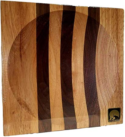 New Alaska Ulu Chopping Bowl Board (Large 8 Inch- Use for 6 Inch ulu Blade)