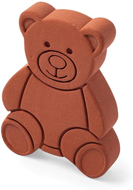 Fox Run 46761 Terracotta Brown Sugar Bear Keeper and Saver, 2.5"