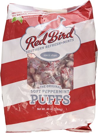 Red Bird Soft Peppermint Puffs (240 Count)Net Wt 46 oz